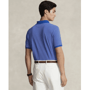 Ralph Lauren Mens Striped Polo Shirt, Blue, X-Small