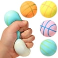 thumbnail image 2 of Squishy Toys Squishies Squishy Fidget Toys Basketball Stress Relief Toy Slow Rising Soft Rubber Desk Gadget(Randomly 1PC), 2 of 5