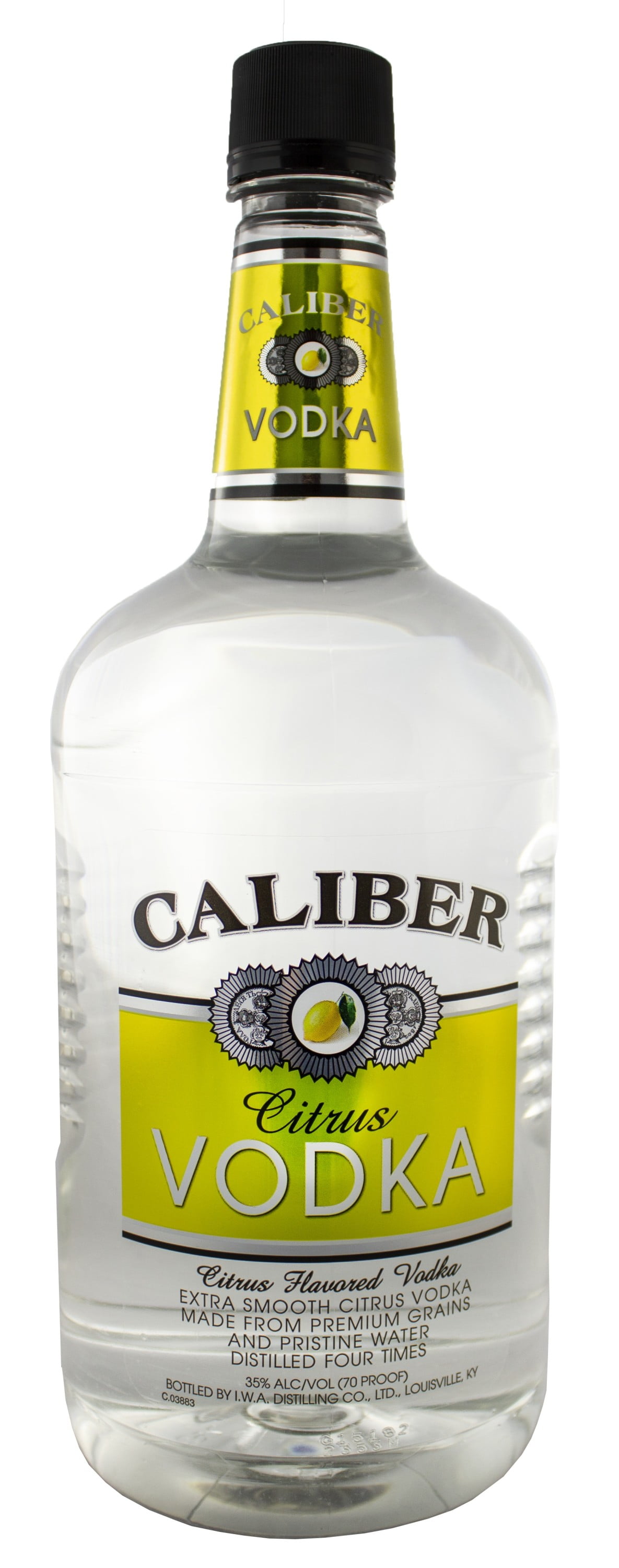 Caliber Citrus Vodka, 1.75l 70 Proof