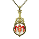 thumbnail image 1 of Noruega emblema nacional país símbolo Collar Guitarra Antigua Joyería Música Colgantes Unbranded  M, 1 of 3