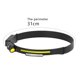 thumbnail image 2 of Linterna frontal LED, diadema ajustable, luz frontal impermeable para exteriores, para correr, acampar y caminar, 2 of 5