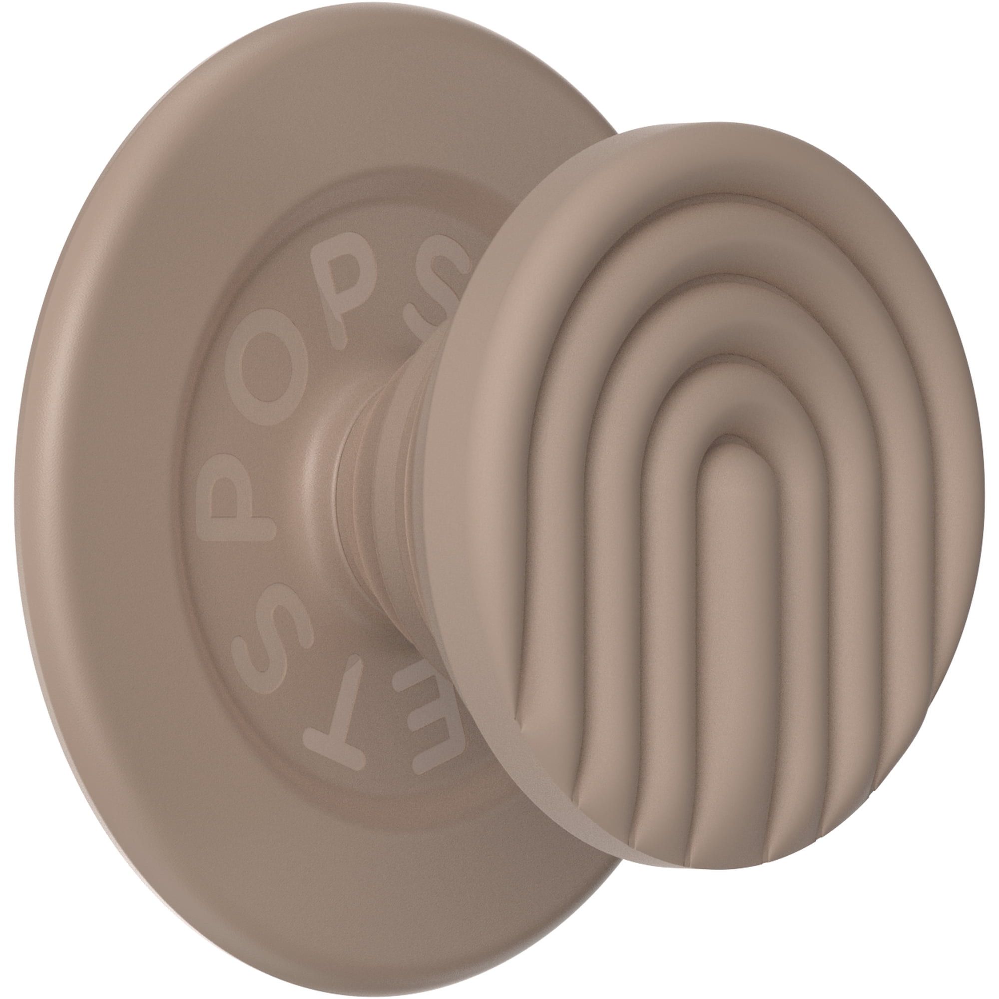 PopSockets Phone Grip for MagSafe, Magnetic Holder, Phone Stand, Neutral - Latte Curves