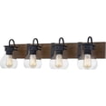 thumbnail image 3 of Maverick 4-Light Bathroom Vanity Light in Earth Black, 3 of 5