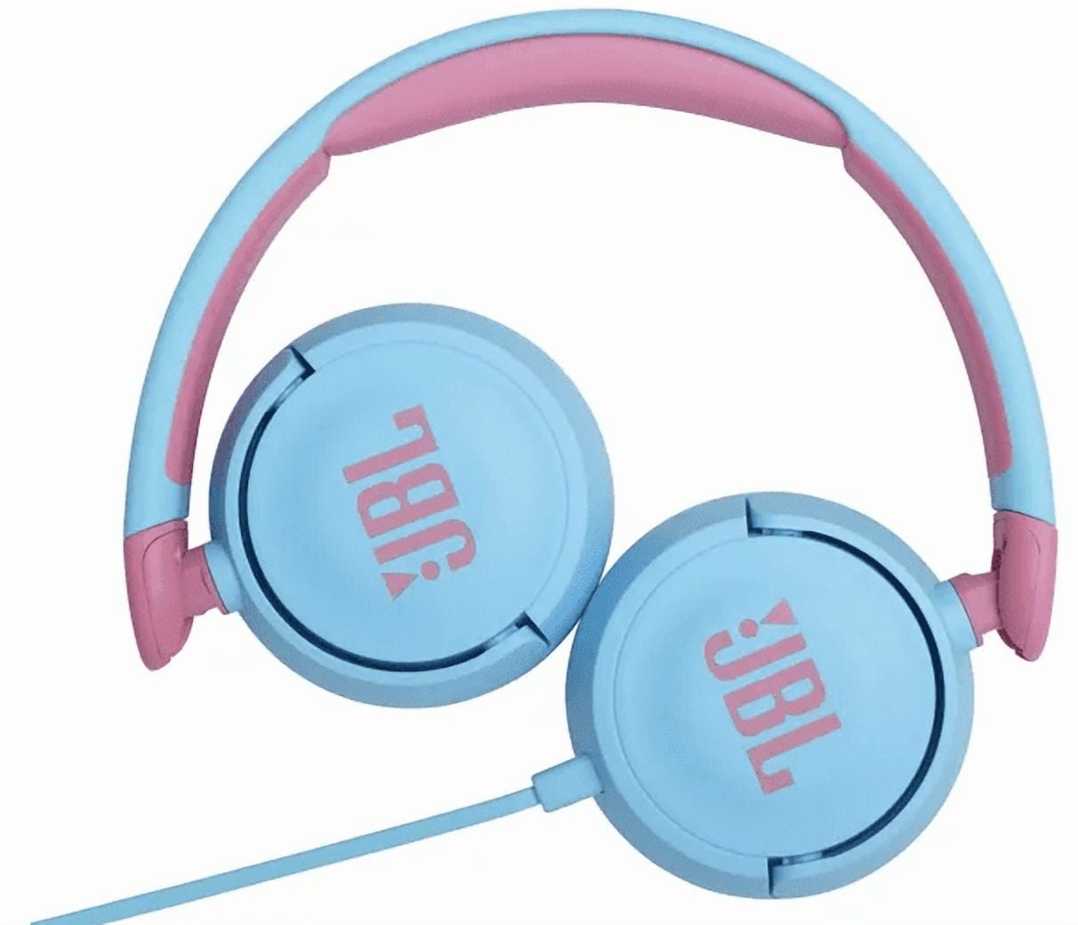 Safe Volume On-Ear Headphones with Mic Blue