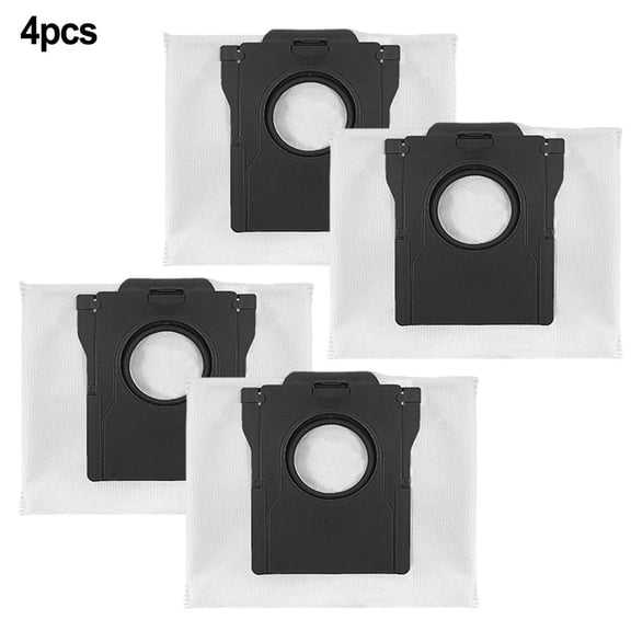 For Dreame D20 Plus Robot Vacuum Cleaner Dust Bag Replacement Four Pieces Pack