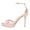 Pink, variant on Women Open Toe Rhinestone Strappy Sandals Ankle Strap Stiletto High Heels Sparkly Night Evening Platform Shoes Size 9.5 Green