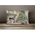 thumbnail image 4 of French Bulldog Cozy Christmas Throw Pillow 12 in x 16 in, 4 of 91