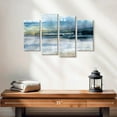 thumbnail image 2 of Elephant Stock Wind And Water Ii Wall Art - Horizontal Multi Panel Canvas - Living Room Wall Decor - Abstract Multi Panel - Gray And Beige Decor By Carol Robinson - 24" x 14", 2 of 4