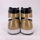 thumbnail image 4 of A i r-Jor-dan 1 Retro High OG "GOLD TOE" 2018 - Size 9 - 861428 007 (10819-2), 4 of 6