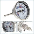 thumbnail image 5 of ADDHAT Stainless Steel Wine Thermometer with Threaded Dial, Accurate Temperature Gauge for Wine Brewing and Beverage Monitoring, 5 of 7