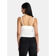 thumbnail image 3 of Madden NYC Sleeveless Eyelet Tank, Womens, 3 of 5