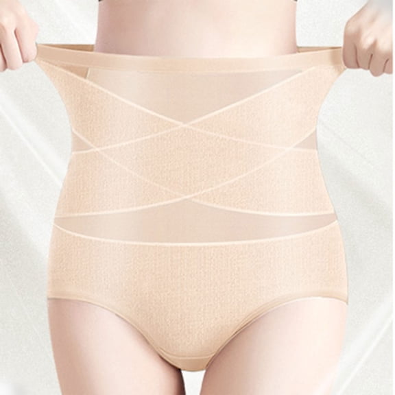 Bpmpbo Women's Lace Abdomen Panties High Waisted Full Coverage And Hip Lift Comfortable Body Breathable Underwear Briefs 2025 Clearance