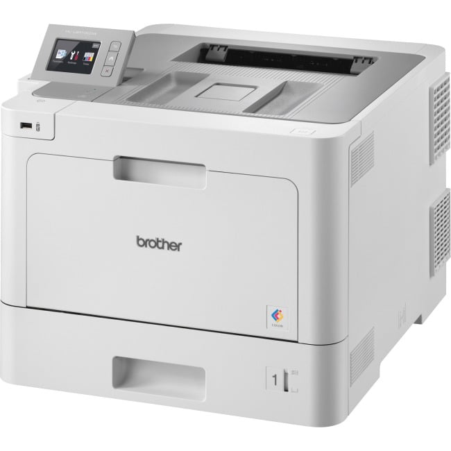 The Brother HLL6400DW monochrome laser printer is designed for mid