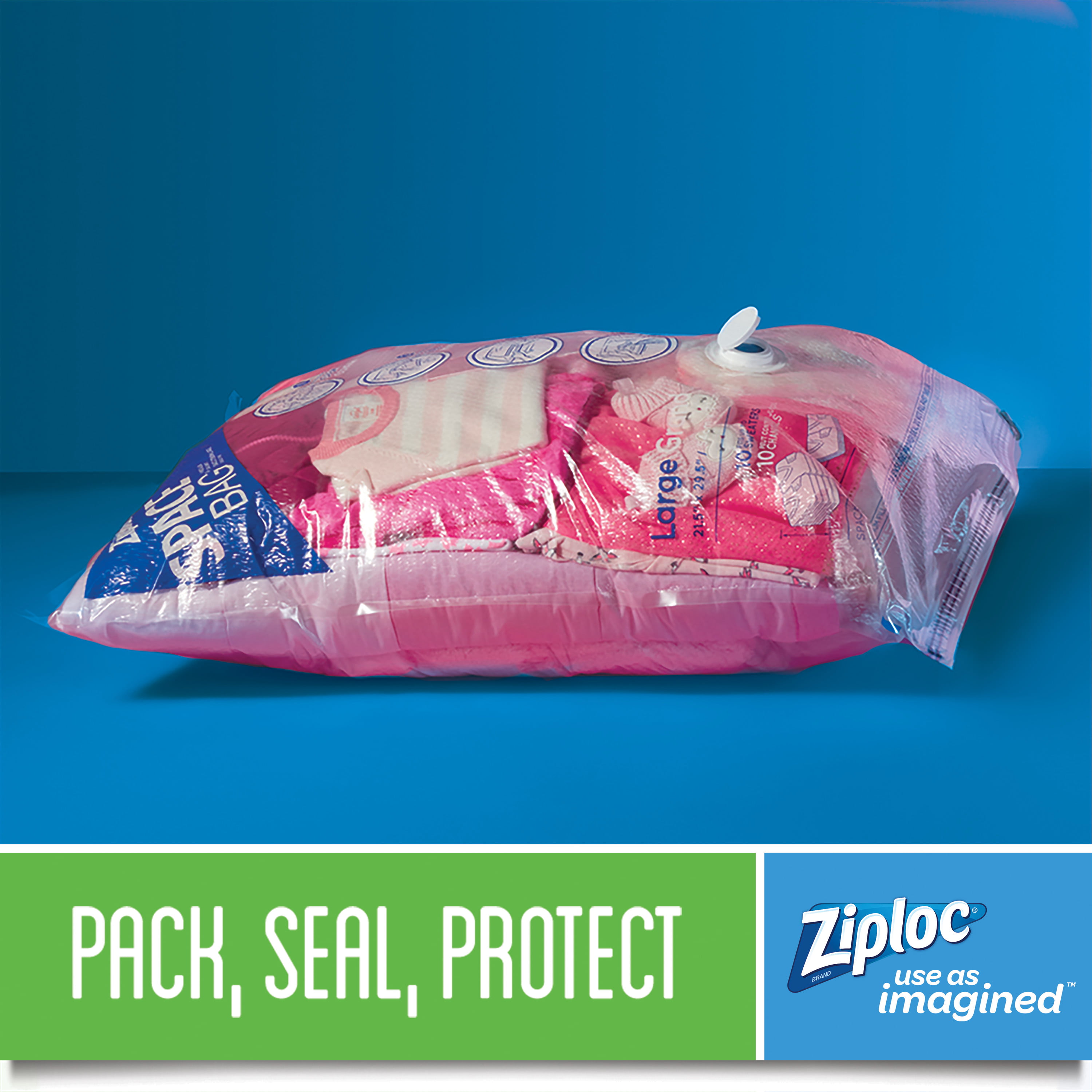 Ziploc Space Bags Variety Pack, 13 ct. - Clear