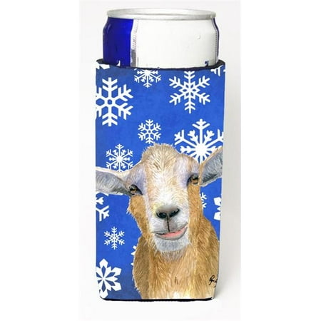 

Winter Snowflakes Goat Winter Michelob Ultra bottle sleeves for slim cans 12 oz.