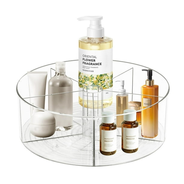 Organizador de maquillaje Dezzer con rotación de 360° y 5 separadores de 29 cm
