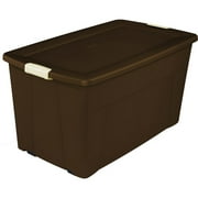 Sterilite 45-Gallon (180-Quart) Wheeled Latch Storage Box, Set of 4