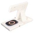thumbnail image 4 of Cargador inalámbrico plegable, estación de carga inalámbrica 4 en 1 para iPhone, soporte de carga para múltiples dispositivos, materiales ecológicos, 4 of 12