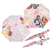 Princess Stick Umbrella with Clamshell Handle 21"-2 ASSORTED