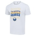 thumbnail image 2 of Men's Starter White Buffalo Sabres Four Team Name Logo T-Shirt, 2 of 3