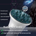 thumbnail image 5 of Universal Hair Diffuser, Hair Dryer Diffuser Attachment for Curly and Natural Wavy Hair, Professional Blow Dryer Diffuser, Adjustable from 1.4 Inch to 2.6 Inch (white), 5 of 7