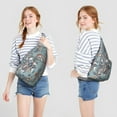 thumbnail image 4 of Classic Paisley Crossbody Bag&nbsp;- Timeless Floral Boho Design with Artistic Details, Lightweight Travel Backpack for Work & Leisure, 4 of 4