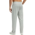 thumbnail image 4 of Weilanxin Men's Mesh Lightweight Sweatpants with Zipper Pockets Athletic Pants for Men Gym Pants for Workout,Jogging,Running, 4 of 9