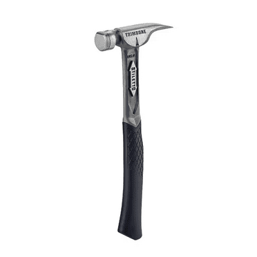 Stiletto TRIMBONE 10 Oz. Smooth-Face Framing Hammer with Curved Titanium Handle