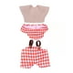 thumbnail image 1 of Conjunto de ropa de moda para muñecas. Trajes de tela suave y accesorios para muñecas. Para jugar en interiores y exteriores. Disfraces., 1 of 2