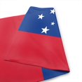thumbnail image 4 of Samoan Flag Garden Flag Double Sided Flags with Vivid Color for Yard Lawn Garden Decor 12.5 x18 Inch Square, 4 of 7