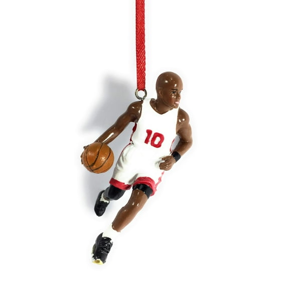 African American Basketball Player Christmas Tree Ornament Walmart