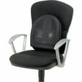 thumbnail image 5 of (2 pack) Fellowes Mfg Co. 9190001 14.5 in. x 3 in. x 13.63 in. Heat and Soothe Back Support - Black, 5 of 5