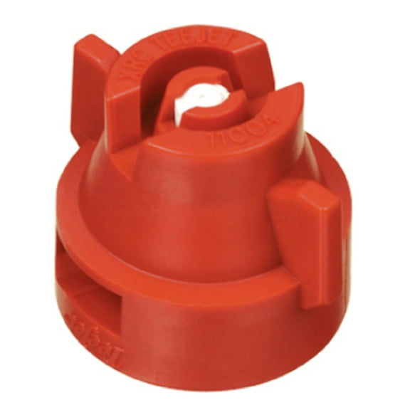 XRC11004-VK Teejet Nozzle, Extended Range Ceramic Flat Spray Tip, Red