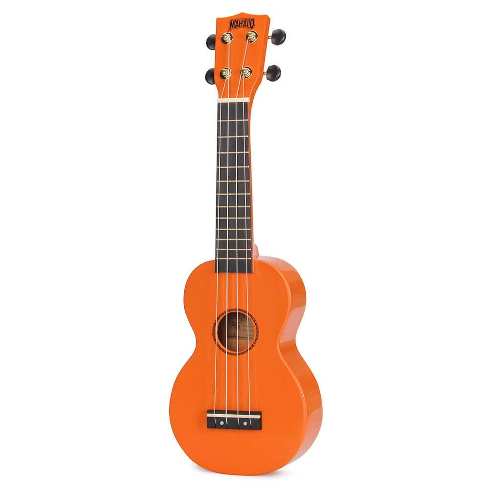 Rainbow Soprano Ukulele w/Bag Orange