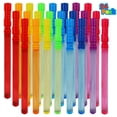 thumbnail image 1 of Bubble Wands MorTime, paquete de 24 unidades para niños, 8 colores, solución de 120 ml, 1 of 7
