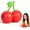 Giant Cherry, variant on 8in Giant Cherry Squishy, Jumbo Big Cute Realistic Cherry Stress Ball Soft Squishys Slow Rising Stress Ball for Anxiety Stress Party Favors (Giant Cherry)