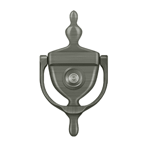 Deltana Dkv630 Traditional 6" Tall Urn Drop Bail Door Knocker - Nickel