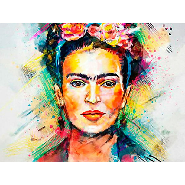 Frida Kahlo - CANVAS OR PRINT WALL ART - Walmart.com - Walmart.com
