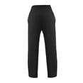 thumbnail image 2 of Pantalón Fruit Of The Loom para Mujer, Deportivo Felpa Negro Talla G, 2 of 4