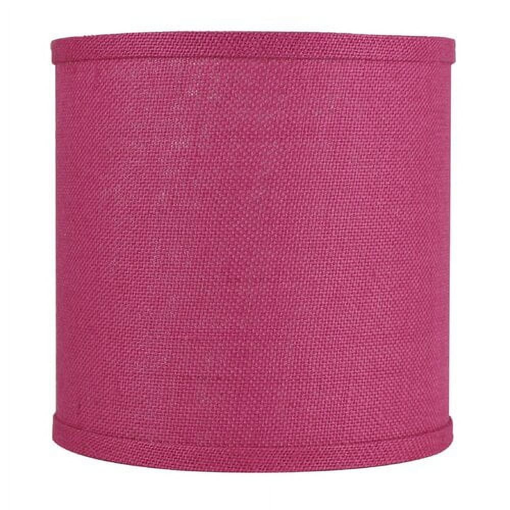 urbanest classic 10'' burlap drum lamp shade
