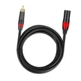 thumbnail image 3 of Cable de micrófono XLR shamjiam de 03 m con Conectores chapados en oro, 3 of 9