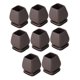 thumbnail image 5 of 8x Fundas para patas de silla Protectores de suelo para patas de silla Almohadilla de fieltro para muebles Pata de mueble Cuadrado 27 a 35mm, 5 of 9