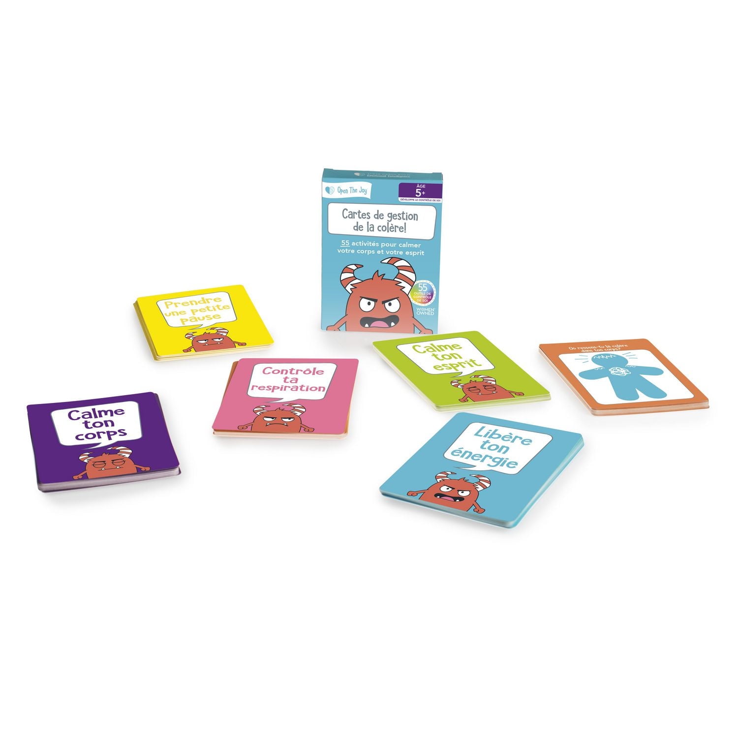 Anger Management Cards! - French version