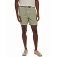 thumbnail image 3 of John Varvatos mens  Daryl Linen-Blend Drawstring Short, 34, Green, 3 of 4