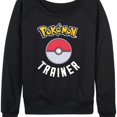 thumbnail image 3 of Pokémon - Pokémon Trainer - Women's Lightweight French Terry Long Sleeve Shirt, 3 of 5