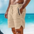thumbnail image 2 of Diufon Men's Athletic Shorts Drawstring Waisted Outdoor Sport Shorts Spring Summer Hiking Shorts with Pockets, 2 of 6