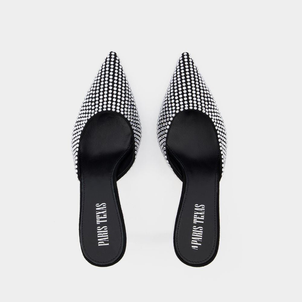 【関税込み】Hollywood 75 Mules - Paris Texas - Black Diamond Paris Texas Hollywood 75 Mules - Black Diamond Black