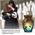 thumbnail image 4 of JAGASY Hummingbird Urn for Ashes Adult Male - Brown Small Urn for Human Ashes Keepsake - Flowers Decorative Urns for Couple - Tiny Cremation Urns for Sister - (3 Inch), 4 of 7