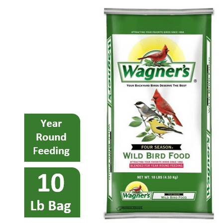 10 LB Wagner's Four Season Wild Bird Food (Best Bird Seed For New England)