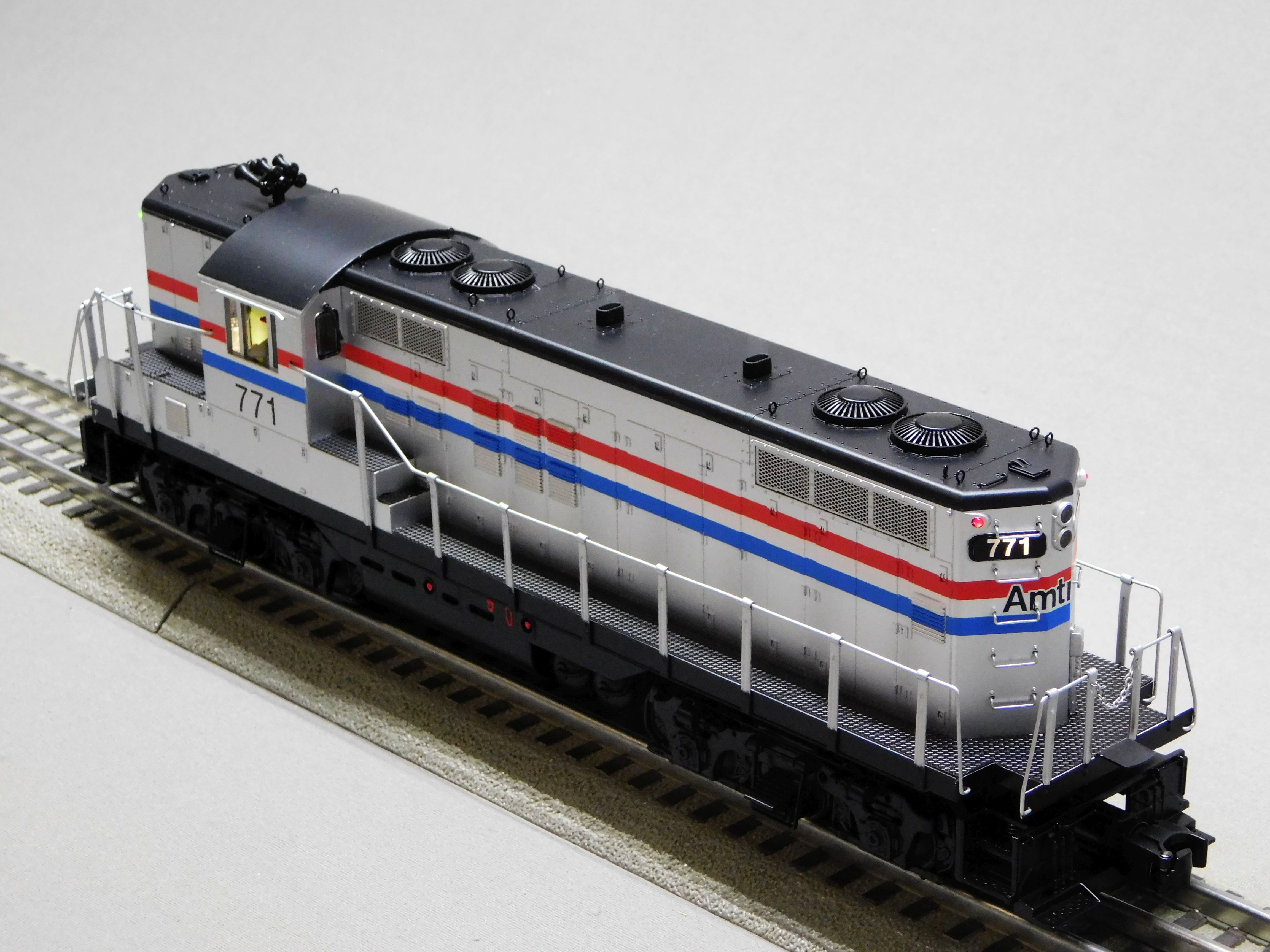 MTH PREMIER AMTRAK GP7 #771 DIESEL ENGINE W/PROTO 3 O GAUGE train 20-29051-1